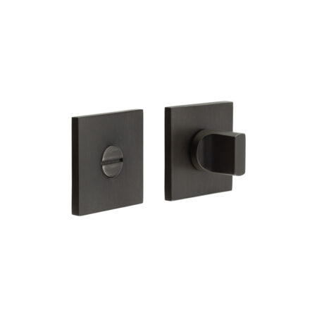 CR-802 Dark Bronze Thumb Turn & Lock Square Rose