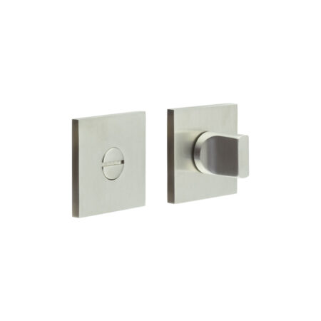CR-802 Satin Stainless Steel Thumb Turn & Lock Square Rose