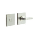 CR-804 Satin Stainless Steel Thumb Turn & Lock Square Rose