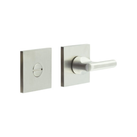 CR-804 Satin Stainless Steel Thumb Turn & Lock Square Rose