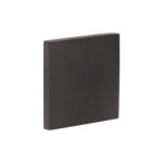 CR-N10 Dark Bronze Blank Square Rose Escutcheon Cover