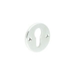 CRES Satin Stainless Steel Euro Escutcheon Face Fixed