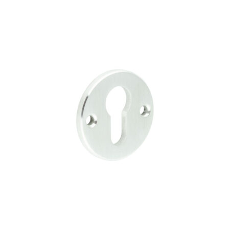 CRES Satin Stainless Steel Euro Escutcheon Face Fixed