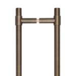 CRES 425mm Back to Back Antique Brass T-Bar Pull Handle