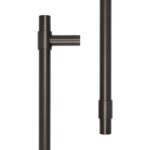 CRES 425mm Bolt Through Dark Bronze T-Bar Pull Handle