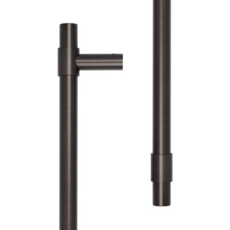 CRES 425mm Bolt Through Dark Bronze T-Bar Pull Handle