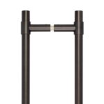 CRES 425mm Back to Back Dark Bronze T-Bar Pull Handle