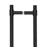 CRES 425mm Back to Back Black T-Bar Pull Handle