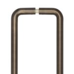 CRES 425mm Back to Back Antique Brass D Shape Pull Handle