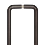 CRES 425mm Back to Back Dark Bronze D Shape Pull Handle