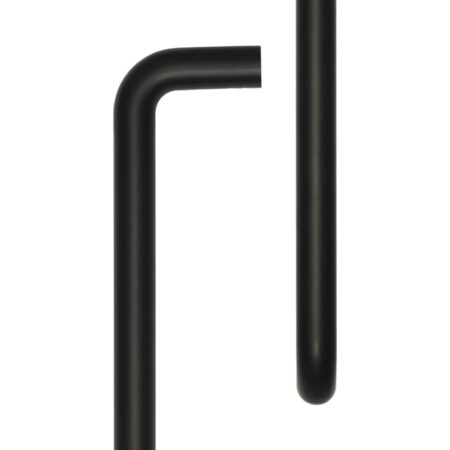 CRES 425mm Bolt Through Black D Shape Pull Handle