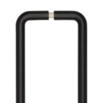 CRES 425mm Back to Back Black D Shape Pull Handle