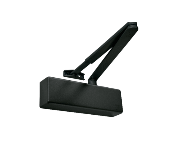 Rutland Door Closer c/w Cover, Flatbar Armset