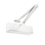 TS.3204.SLFB.WHWH Door Closer c/w Cover, Flatbar Armset