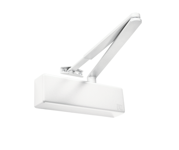 Rutland Door Closer c/w Cover, Flatbar Armset