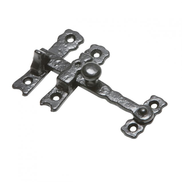 3614-636x636 Kirkpatrick Antique Thumb Latch 3614 - Kirkpatrick - Iron Black, Pewter - Image 1