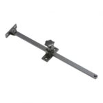 Kirkpatrick Casement Stay 1126 - 10", 12", 15" - Iron Black, Pewter
