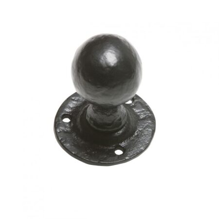Black Iron Door Knob 3067 - Kirkpatrick