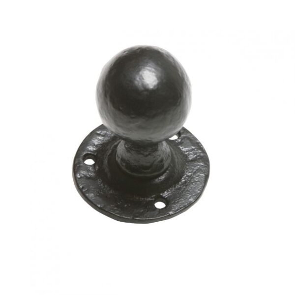 Black Iron Door Knob 3067 - Kirkpatrick