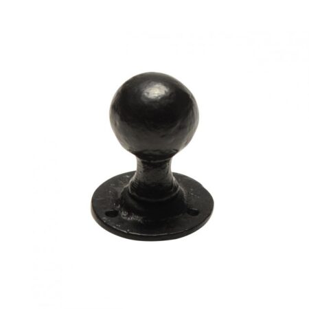 Black Iron Door Knob 3067 - Kirkpatrick - Image 3