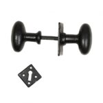 Smooth Door Knob Set 3075 - Kirkpatrick