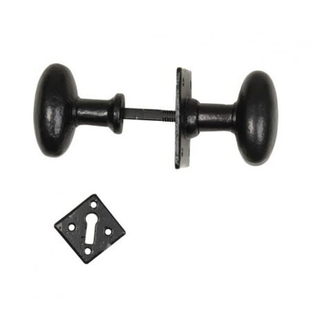 Smooth Door Knob Set 3075 - Kirkpatrick