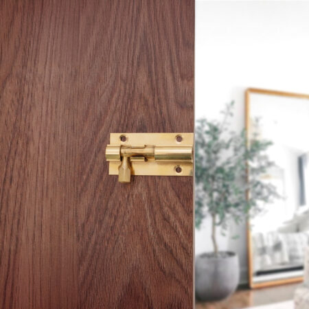 Brass Barrel Bolt 50mm Polished Brass - Image 3