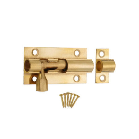 Brass Barrel Bolt 50mm Polished Brass - Image 4