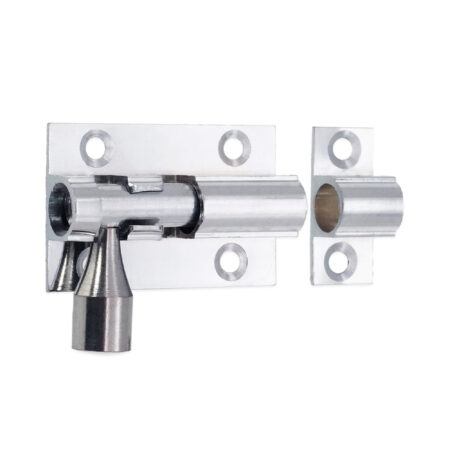 Brass Barrel Bolt 38mm Polished Chrome