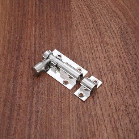 Brass Barrel Bolt 38mm Polished Chrome - Image 3