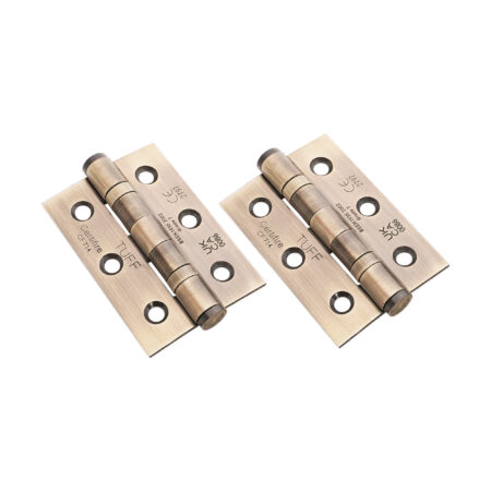 CE7 Mild Steel BB Butt Hinge - Aged Brass - Image 2