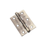CE7 Mild Steel BB Butt Hinge - Antique Brass