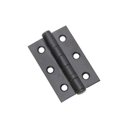 CE7 Mild Steel BB Butt Hinge - Matt Black