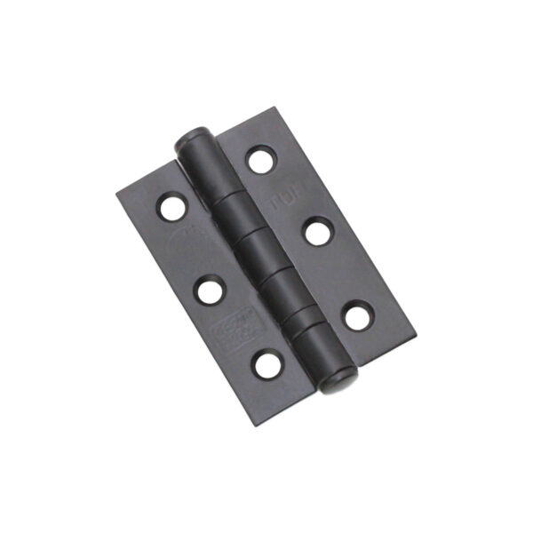 CE7 Mild Steel BB Butt Hinge - Matt Black