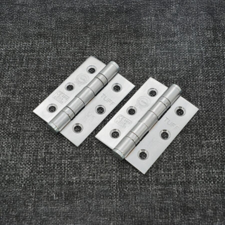 CE7 Mild Steel BB Butt Hinge - Satin Chrome - Image 3