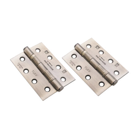 CE11 Mild Steel BB Butt Hinge - Aged Brass - Image 2