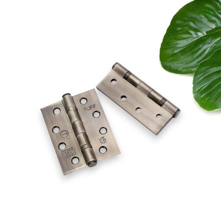 CE11 Mild Steel BB Butt Hinge - Antique Brass - Image 3