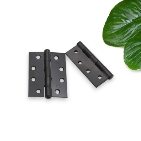 CE11 Mild Steel BB Butt Hinge - Matt Black - Image 3