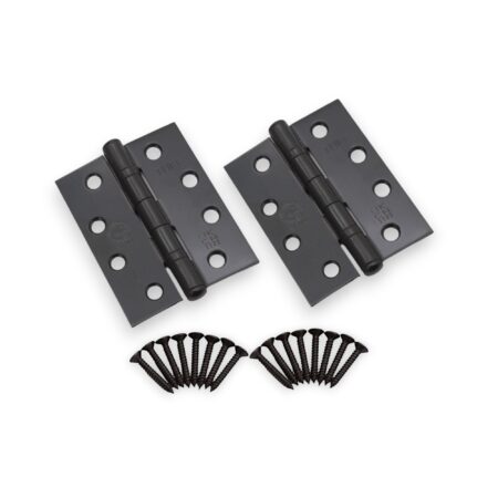 CE11 Mild Steel BB Butt Hinge - Matt Black - Image 4