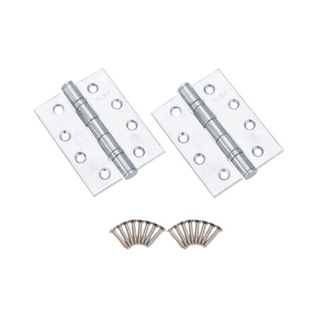 Spira Brass 8339 CE13 Stainless Steel BB Hinge - Polished Chrome - Image 4