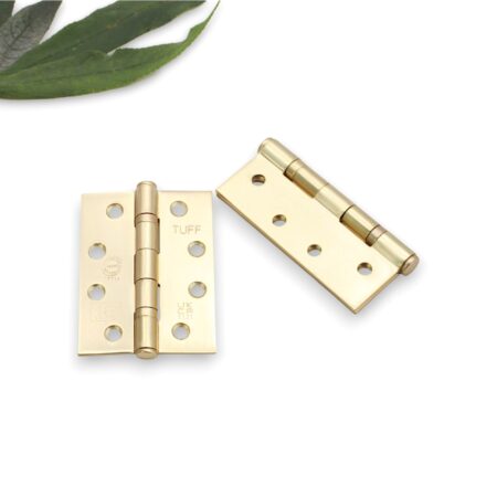 Spira Brass CE11 Mild Steel BB Butt Hinge - Satin Brass - Image 3