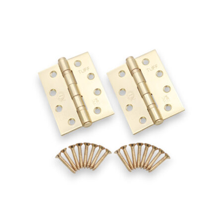 Spira Brass CE11 Mild Steel BB Butt Hinge - Satin Brass - Image 4