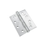 CE11 Mild Steel BB Butt Hinge - Satin Chrome