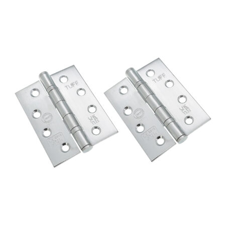 Spira Brass CE11 Mild Steel BB Butt Hinge - Satin Chrome - Image 2
