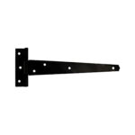 Iron Tee Hinge  - Standard 8" - 200mm Black