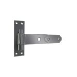 Hook and Band Hinge - Straight 8" - 200mm Black