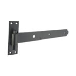 Hook and Band Hinge - Straight 12" - 300mm Black