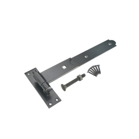 Hook and Band Hinge - Straight 12" - 300mm Black - Image 4