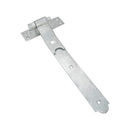 Hook and Band Hinge - Cranked 12" - 300mm Galvanised - Image 2
