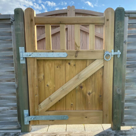 Hook and Band Hinge - Cranked 18" - 450mm Galvanised - Image 3